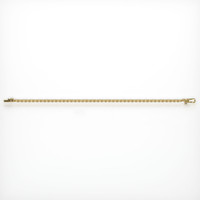 1.24 Ct.Tw. Ruby Natural Diamond Bezel Bracelet, 18K Yellow Gold Image