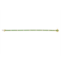 2.31 Ct.Tw. Emerald Natural Diamond Tennis/Line Bracelet, 14K Yellow Gold Image
