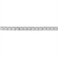 2.50 Ct.Tw.Total Carat Weight Natural Diamond Pave Bracelet, 14K White Gold Image