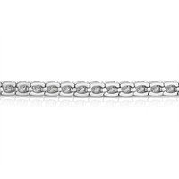 3.93 Ct.Tw. Natural Diamond Pave Bracelet, 14K White Gold Image