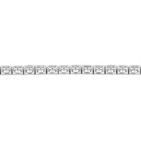 5.38 Ct.Tw.Total Carat Weight Natural Diamond Halo Bracelet, 14K White Gold Image