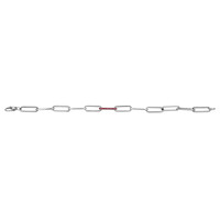 0.32 Ct.Tw. Ruby Natural Diamond Pave Bracelet, 14K White Gold Image