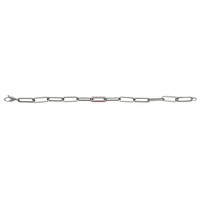 0.32 Ct.Tw. Ruby Natural Diamond Pave Bracelet, 14K White Gold Image