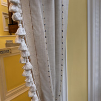 11.60 Ct. Blue Sapphire Bezel Necklace, 18K Yellow Gold Life Style