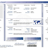 10.80 Ct. Ruby Natural Diamond Pave Ring, 18K White & Yellow Scan Report