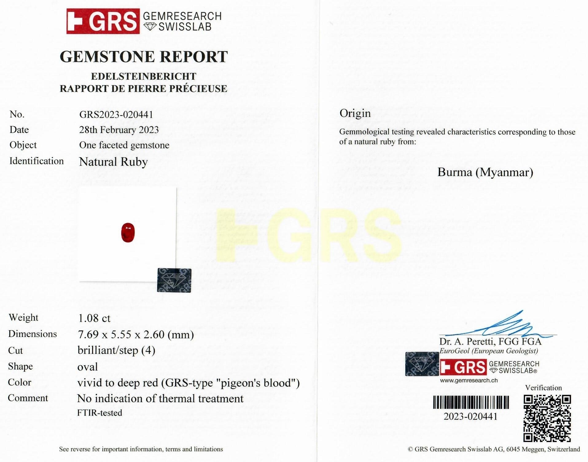 2.08 Ct.Tw. Pinkish Red Ruby and Natural Diamond Pave Earrings, 18K White Gold