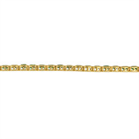 5.42 Ct.Tw. Emerald Tennis/Line Bracelet, 14K Yellow Gold Image