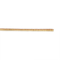 5.01 Ct. Ruby Pave Necklace, 14K Yellow Gold Image