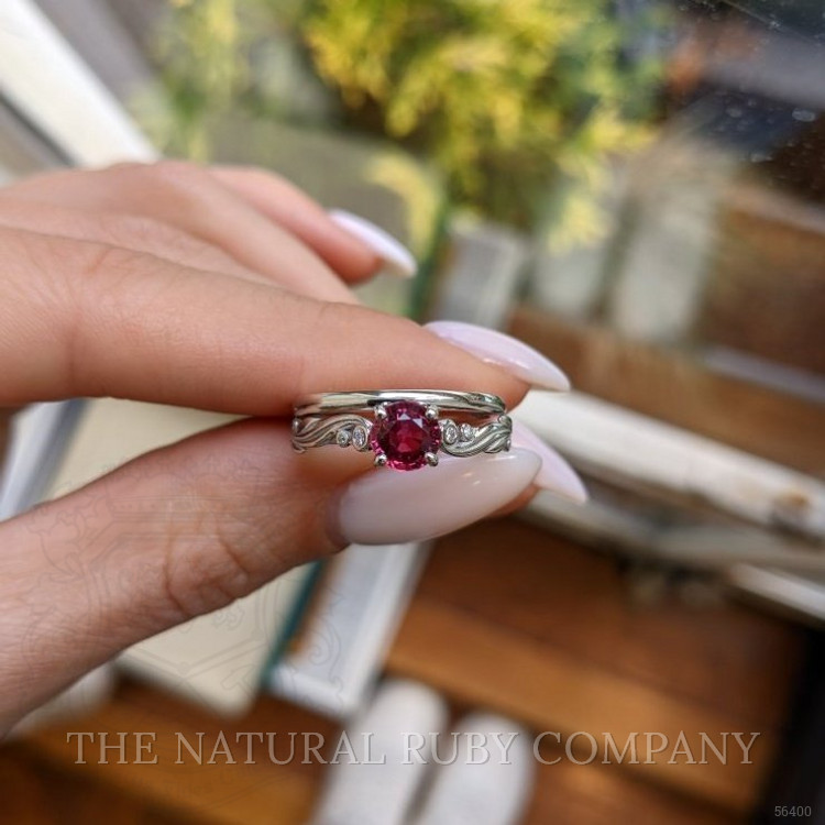 14K Yellow Gold Wedding Set Ring Setting #JS1286Y14 | The Natural Ruby  Company