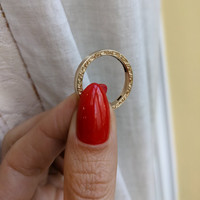 18K White Gold Men's Plain Band Life Style