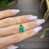 18K Yellow Gold Pendant Setting Image