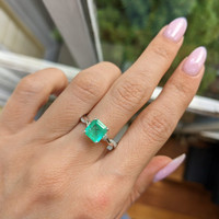 18K Yellow Gold Ring Setting Image