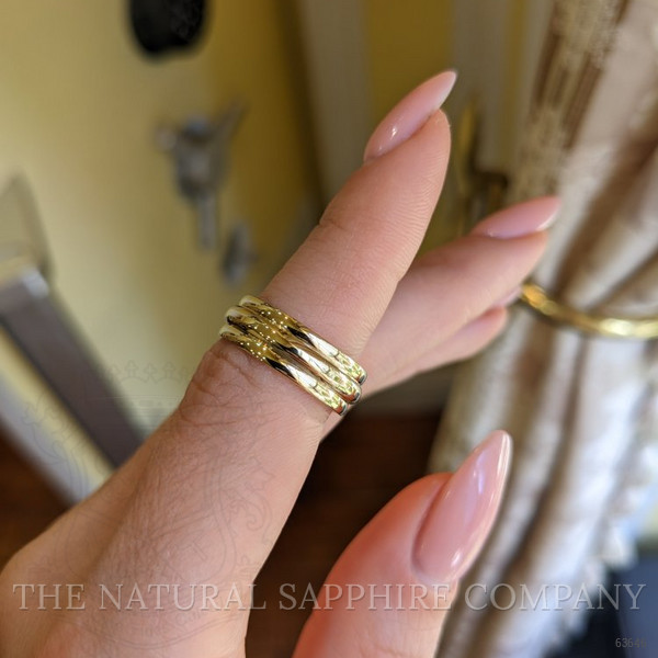 14K Yellow Gold Men's Plain Band