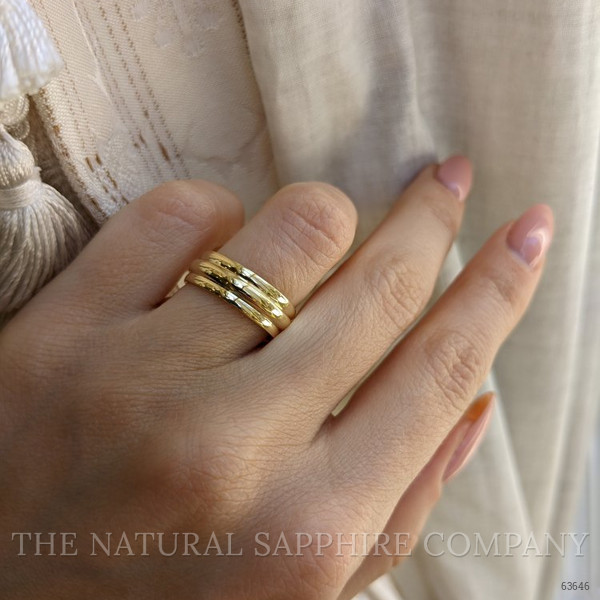 14K Yellow Gold Men's Plain Band