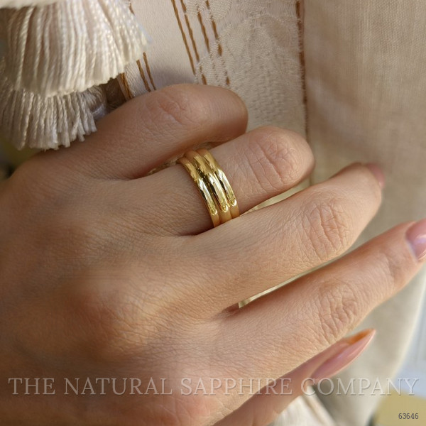 14K Yellow Gold Men's Plain Band