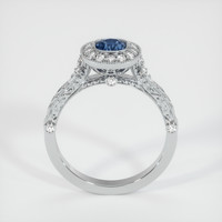 0.76 Ct. Sapphire Ring, Platinum 950 3