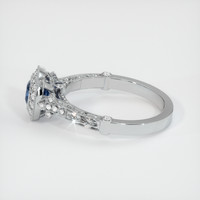0.76 Ct. Sapphire Ring, Platinum 950 4
