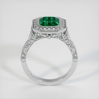 1.90 Ct. Emerald Ring, Platinum 950 3