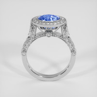 2.84 Ct. Blue Sapphire Ring, Platinum 950 3