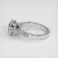 1.20 Ct. Sapphire Ring, Platinum 950 4