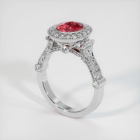 2.04 Ct. Sapphire Ring, Platinum 950 2