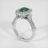 2.67 Ct. Sapphire Ring, Platinum 950 2