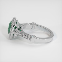 2.67 Ct. Sapphire Ring, Platinum 950 4