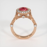 2.04 Ct. Sapphire Ring, 14K Rose Gold 3