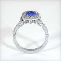 2.04 Ct. Sapphire Ring, 14K White Gold 3