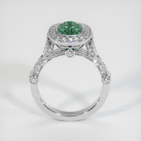 2.67 Ct. Sapphire Ring, 14K White Gold 3