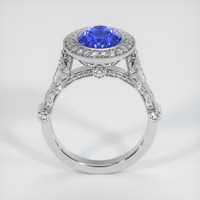 4.07 Ct. Sapphire Ring, 18K White Gold 3