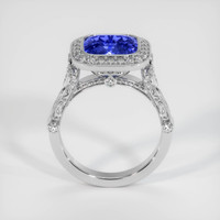 4.13 Ct. Sapphire Ring, 18K White Gold 3