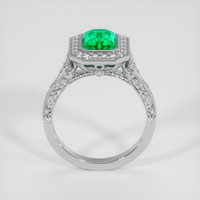 2.23 Ct. Emerald Ring, 18K White Gold 3