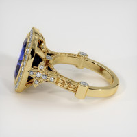 8.37 Ct. Sapphire Ring, 14K Yellow Gold 4