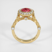 2.04 Ct. Sapphire Ring, 14K Yellow Gold 3