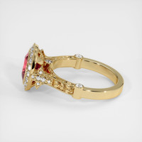 2.04 Ct. Sapphire Ring, 14K Yellow Gold 4