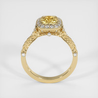 1.65 Ct. Yellow Sapphire Ring, 14K Yellow Gold 3