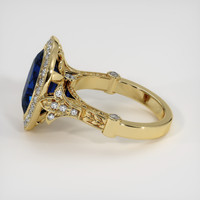 5.75 Ct. Sapphire Ring, 18K Yellow Gold 4