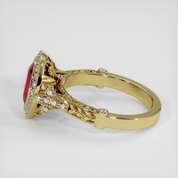 1.80 Ct. Ruby Ring, 18K Yellow Gold 4