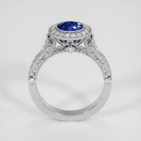 1.03 Ct. Blue Sapphire Ring, Platinum 950 3