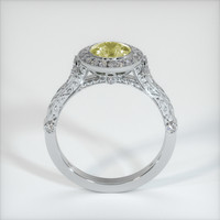 1.33 Ct. Yellow Sapphire Ring, 10K White Gold 3