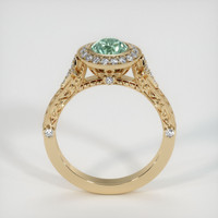 0.96 Ct. Sapphire Ring, 18K Yellow Gold 3
