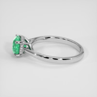 1.24 Ct. Emerald Ring, Platinum 950 4