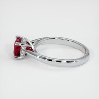 1.51 Ct. Ruby Ring, Platinum 950 4