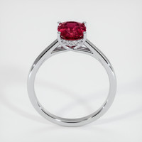 2.03 Ct. Ruby Ring, Platinum 950 3