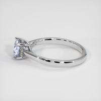 1.22 Ct. Blue Sapphire Ring, Platinum 950 4