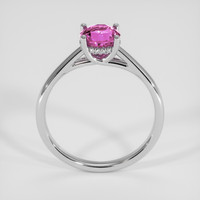 1.04 Ct. Pink Sapphire Ring, Platinum 950 3