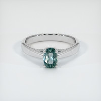0.68 Ct. Sapphire Ring, Platinum 950 1