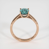 1.99 Ct. Sapphire Ring, 14K Rose Gold 3