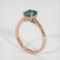 1.48 Ct. Sapphire Ring, 18K Rose Gold 2